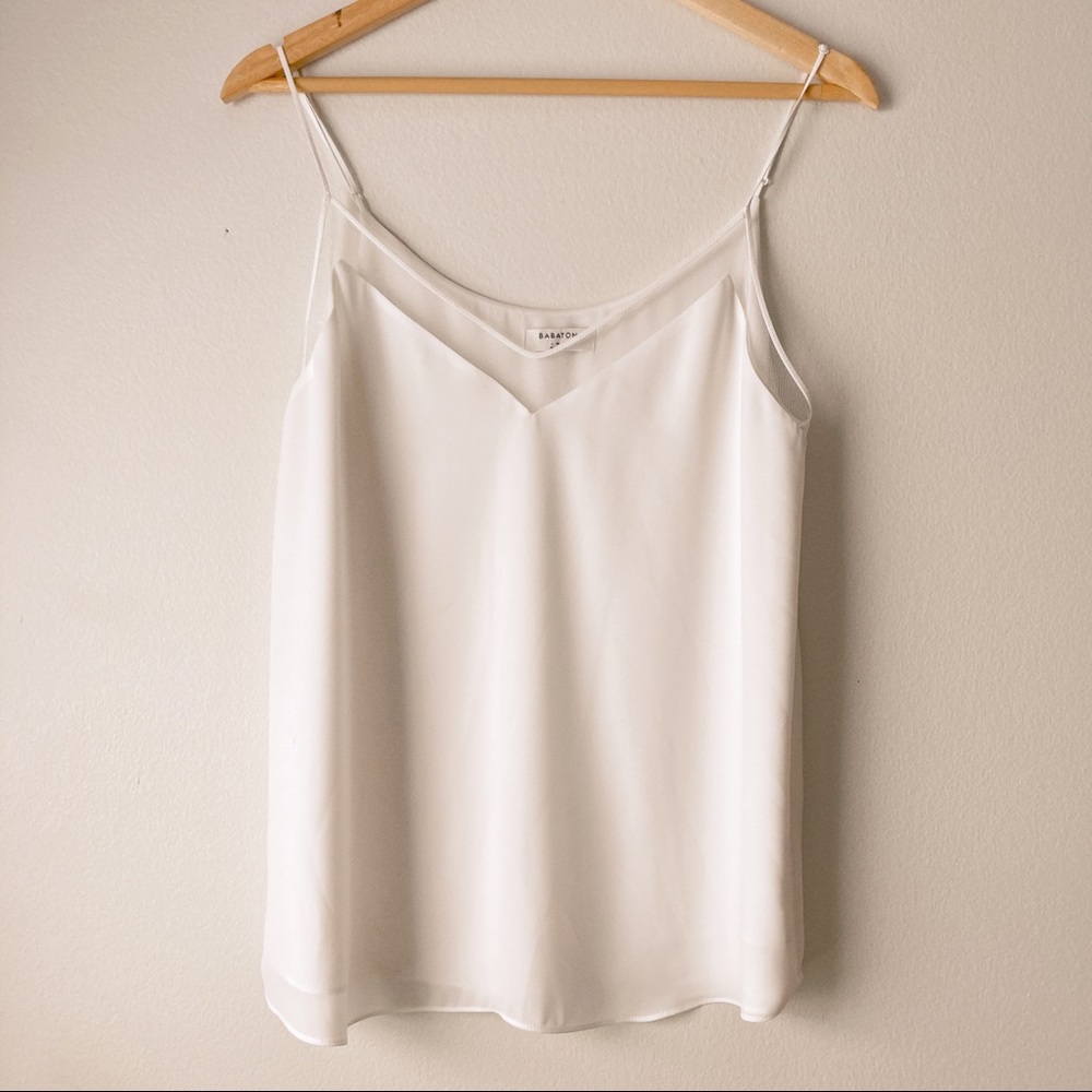 White Babaton Tank Top